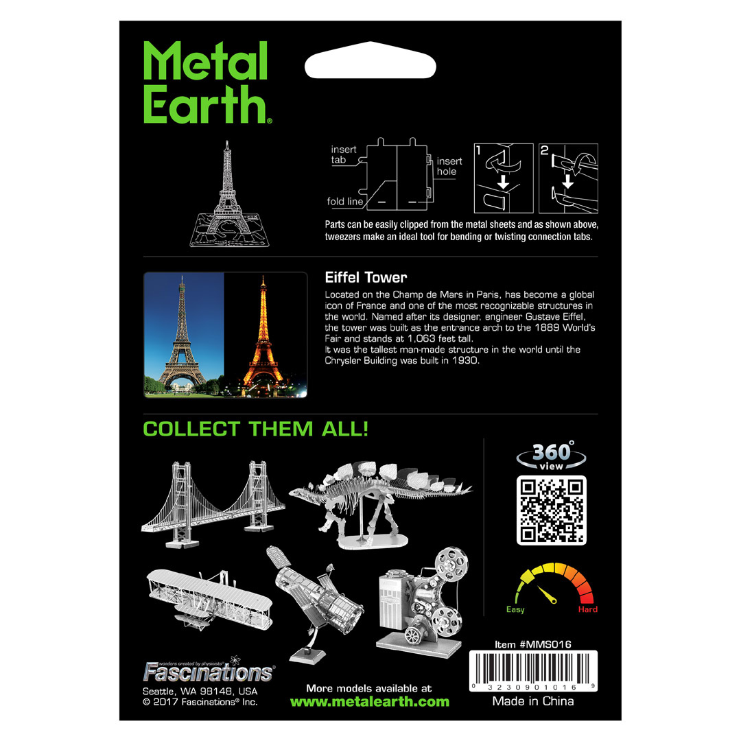 Metal Earth Metal Earth - Eiffel Tower