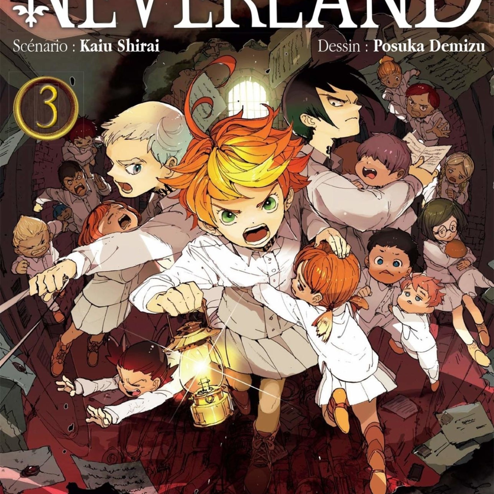 Kazé Shonen Manga - The Promised Neverland Tome 03