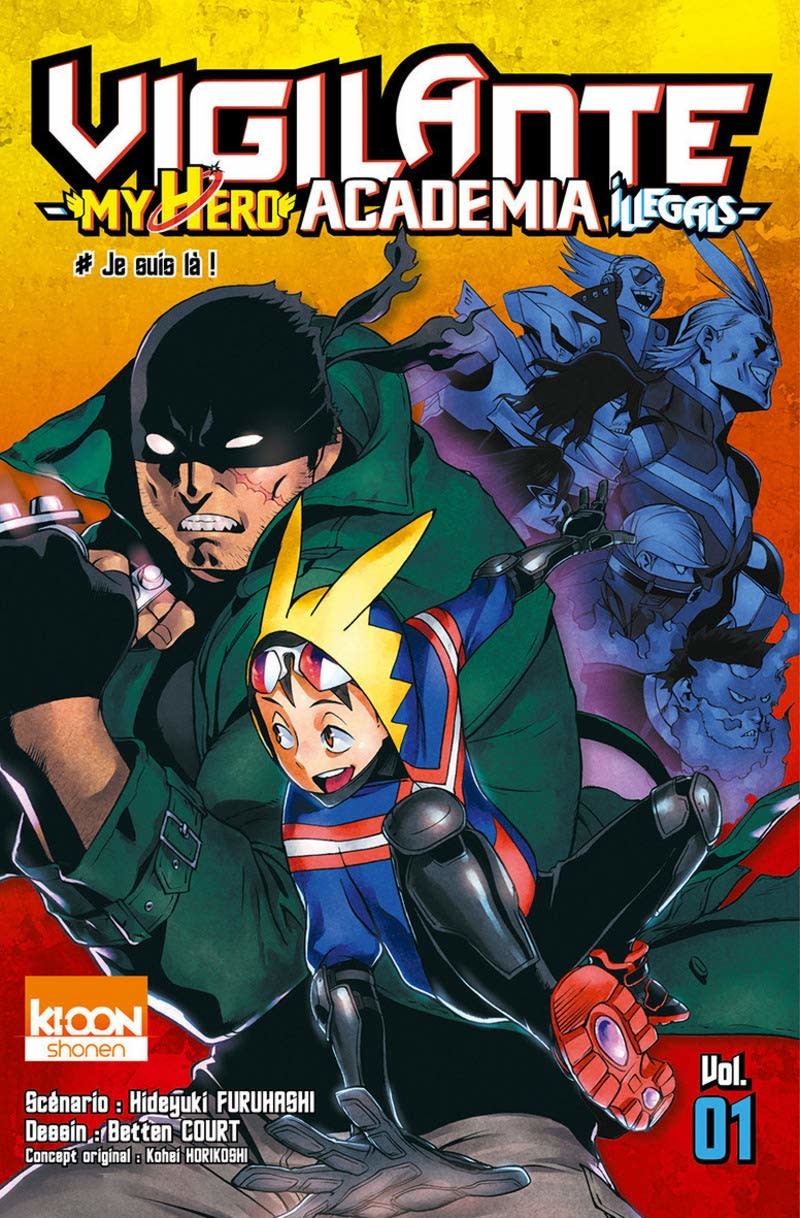 Ki-oon Manga - Vigilante : My Hero Academia Illegals Tome 01