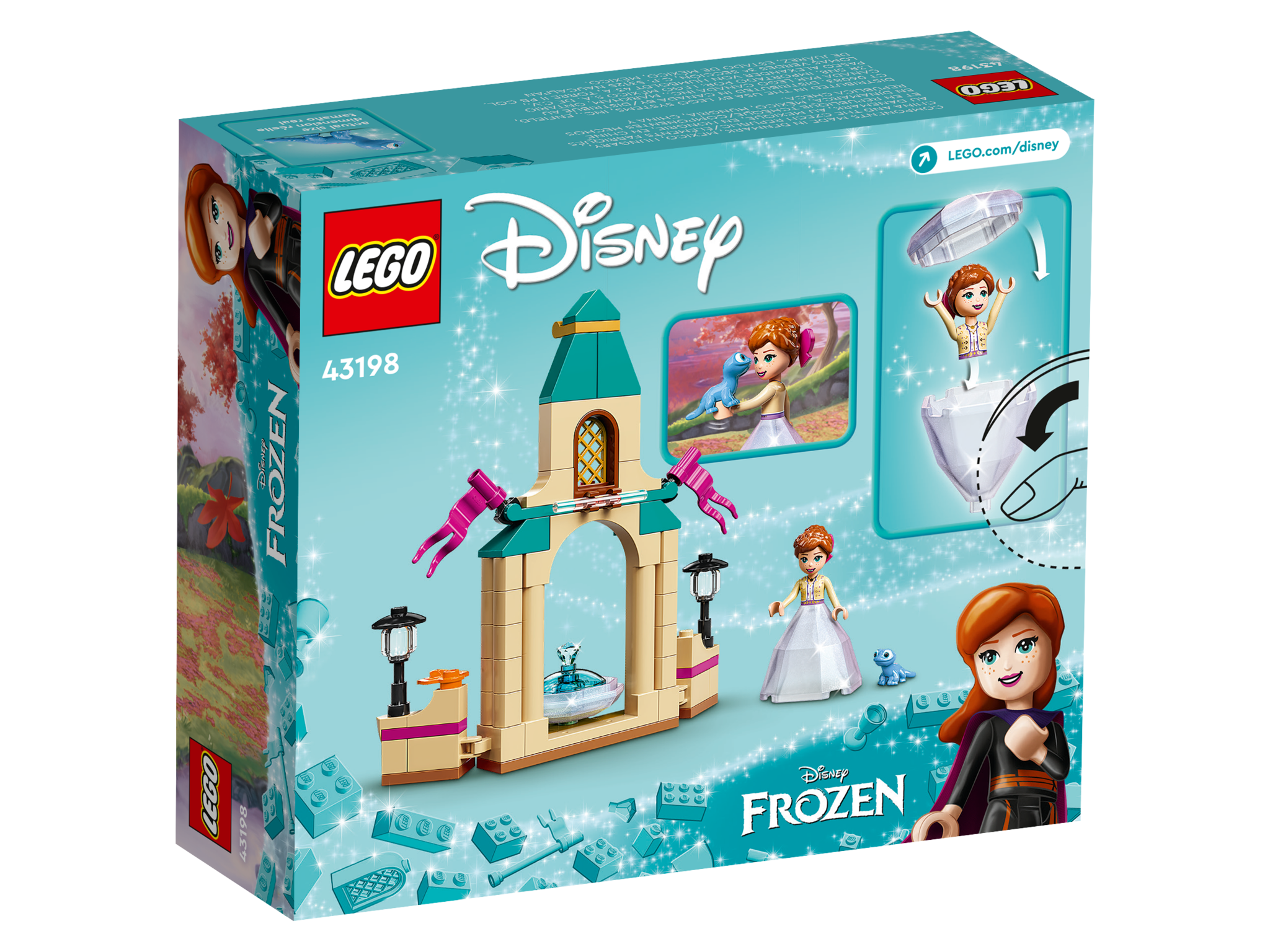 Lego Lego 43198 Disney - La cour du château d'Anna