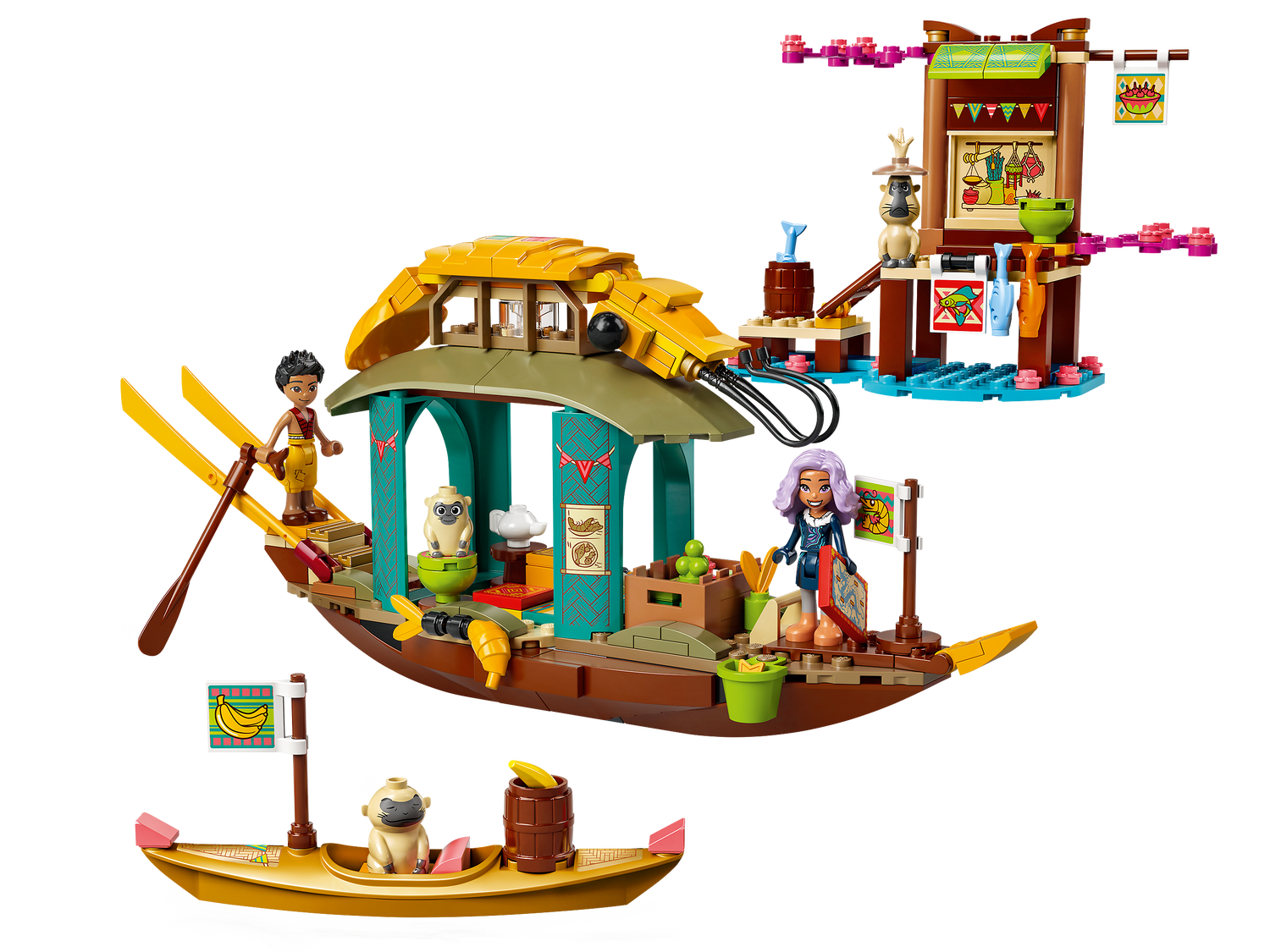Lego Lego 43185 Disney - Raya et le bateau de Boun