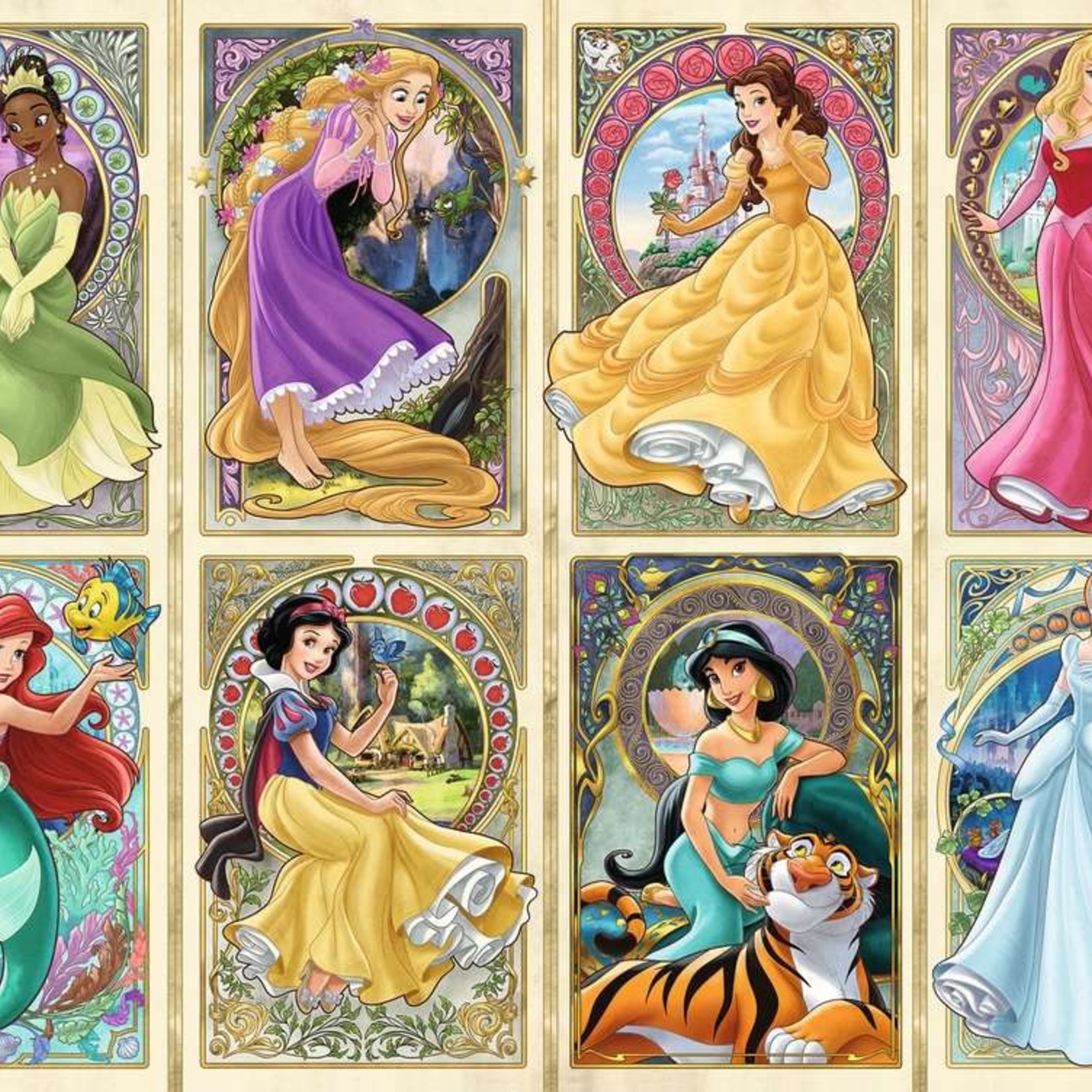 Ravensburger Ravensburger 1000 - Disney Princesses : Art Nouveau
