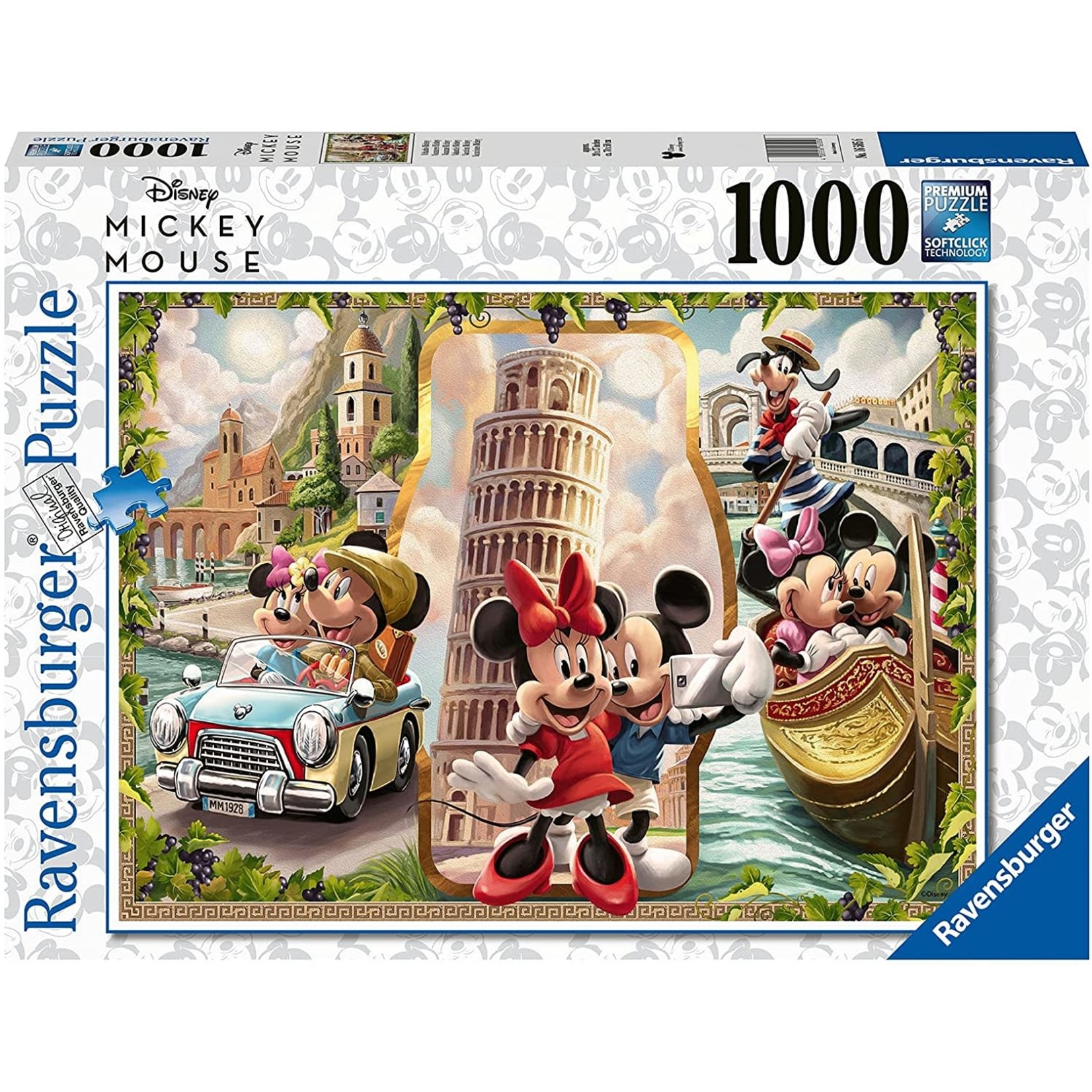 Ravensburger 1000 - Disney Mickey Mouse : Vacances - Maitre des Jeux