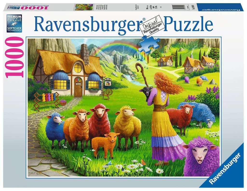 Ravensburger Ravensburger 1000 - Le petit commerce de laine