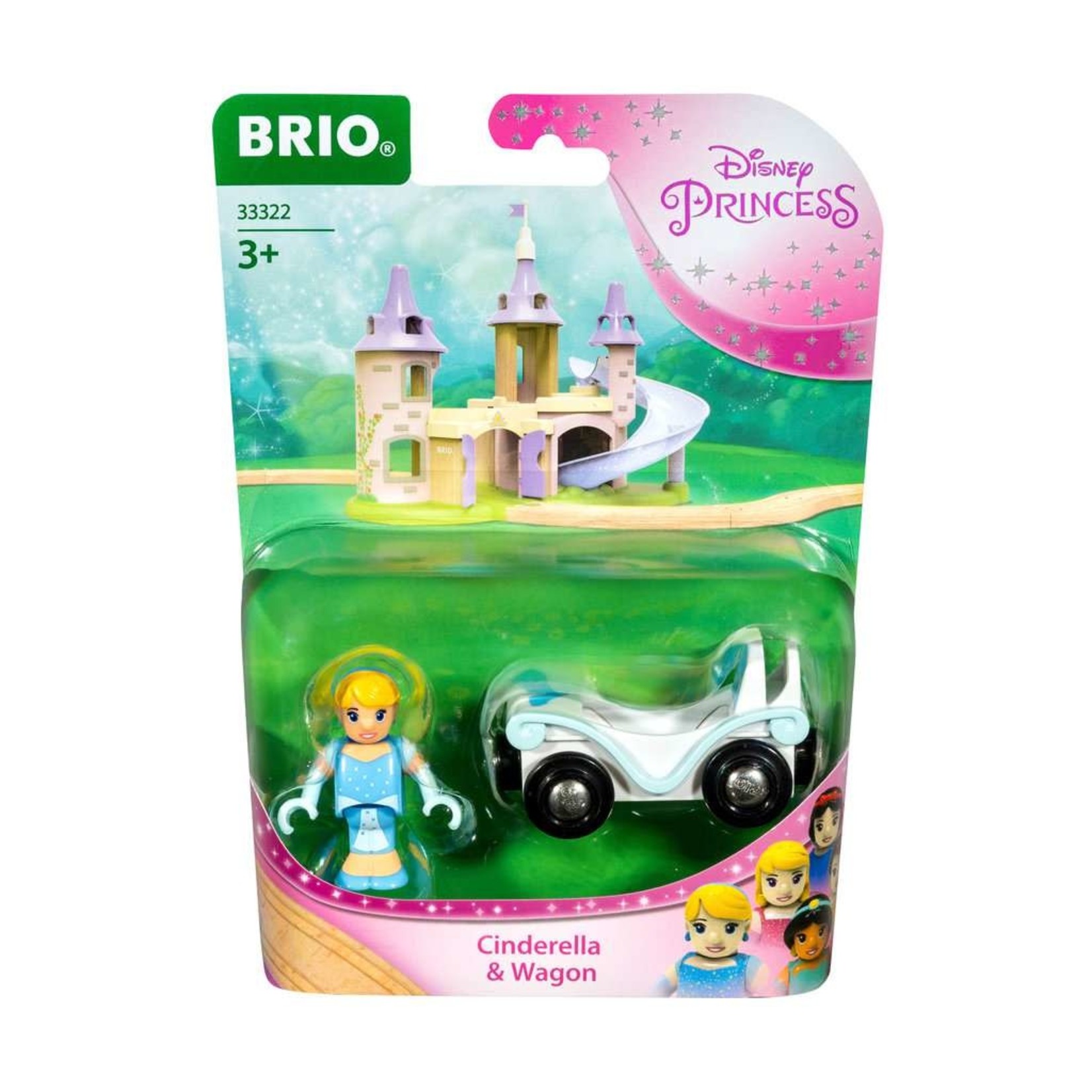 Brio Brio - Disney Princesses : Cendrillon et wagon
