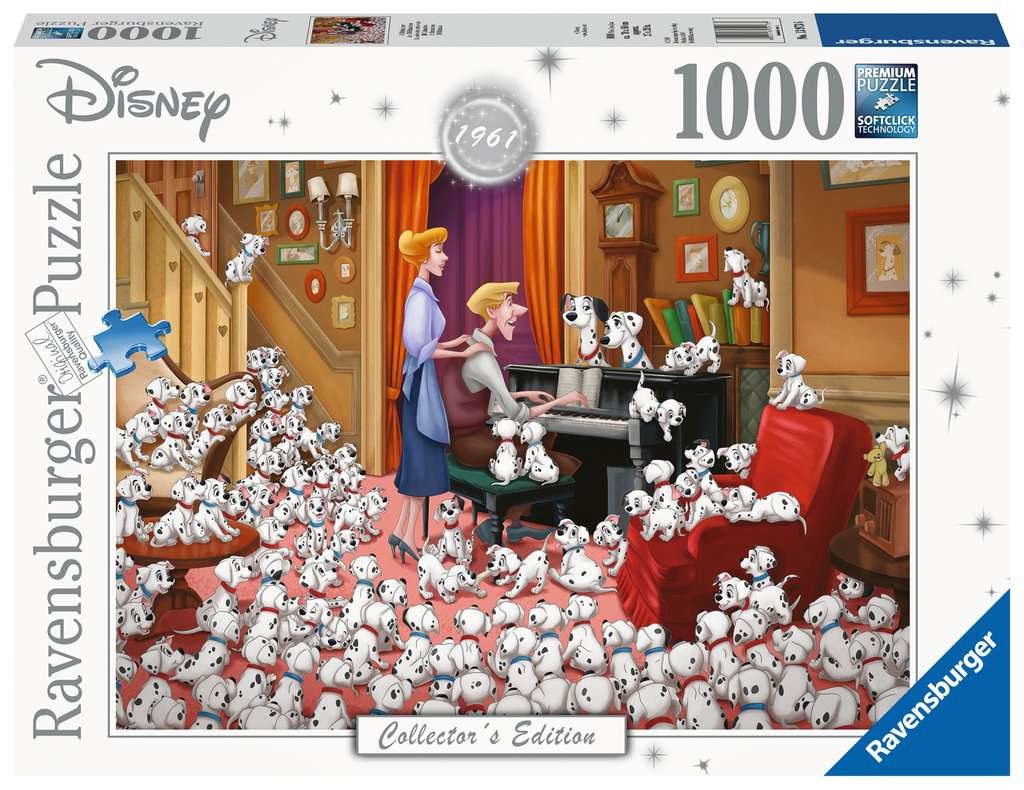 Ravensburger Ravensburger 1000 - Disney Collector's Edition : Les 101 Dalmatiens