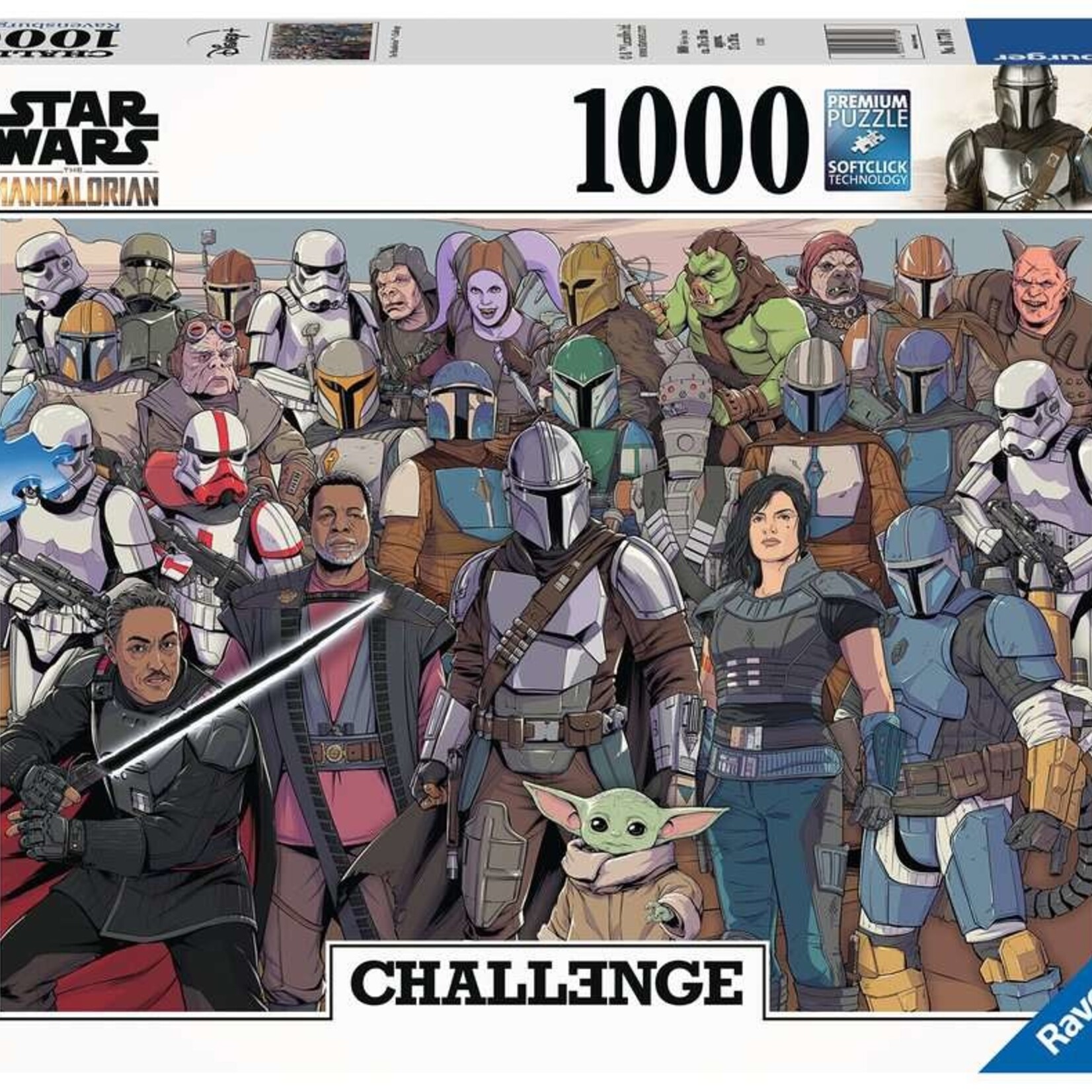 Ravensburger Ravensburger 1000 - Star Wars : The Mandalorian - Challenge