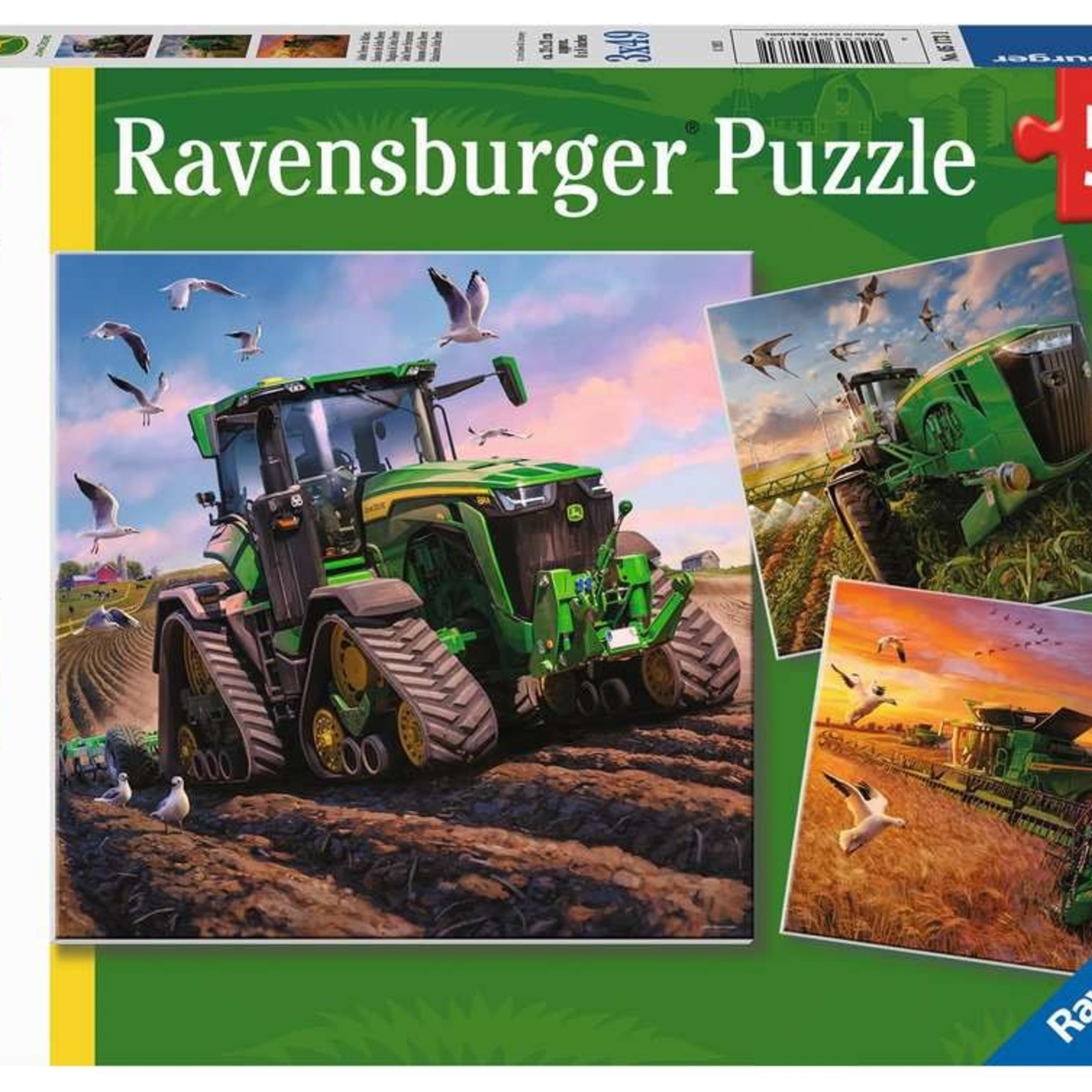 Ravensburger Ravens 3x49 - Les saisons de John Deere