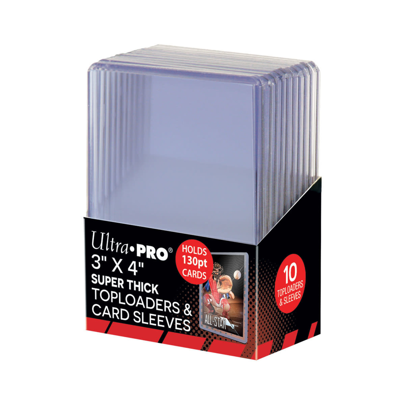 Ultra Pro UP Toploader + Card Sleeves 10pk