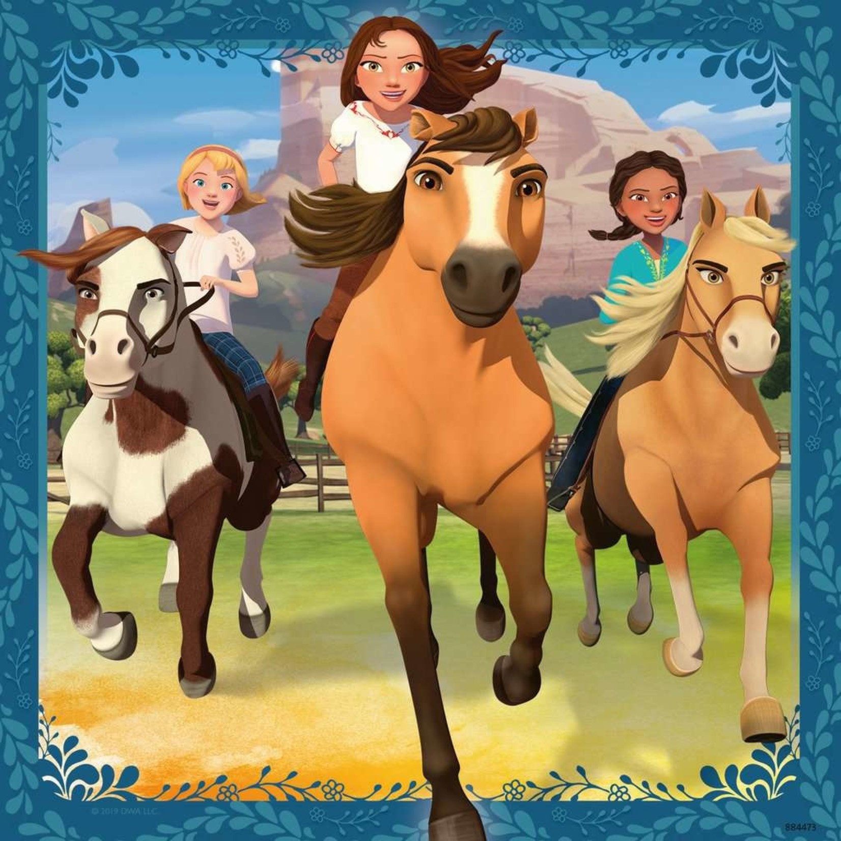 Ravensburger Ravensburger 3x49 - Spirit : Aventures à cheval