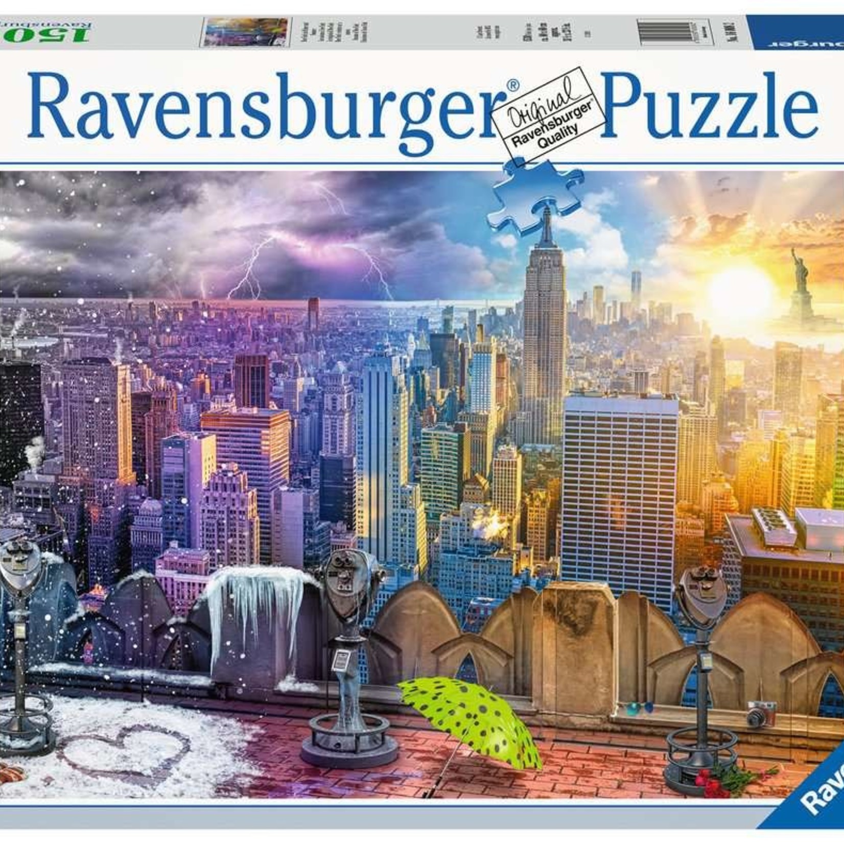Ravensburger Ravensburger 1500 - Les saisons à New York