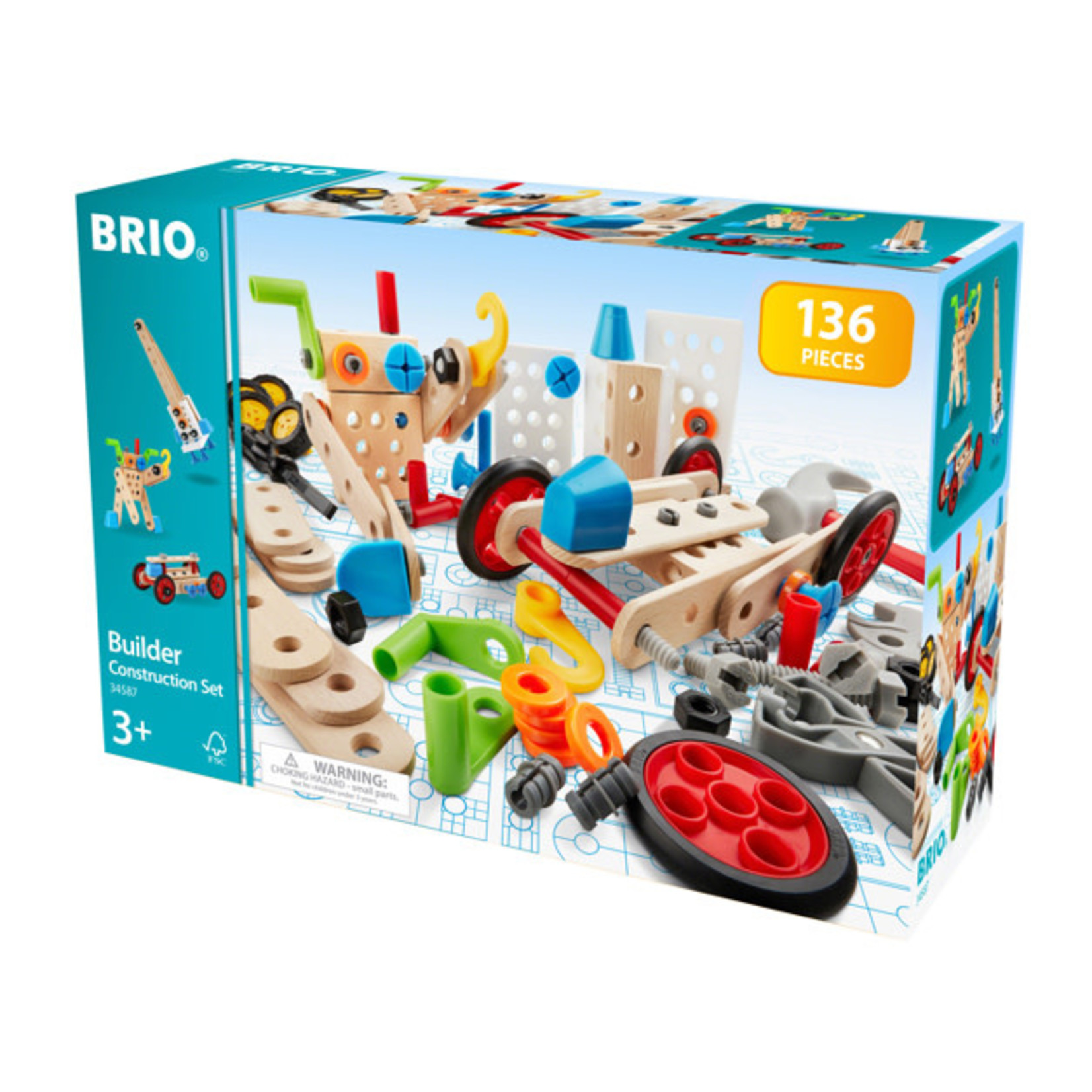 Brio Coffret évolution Builder 136 pièces