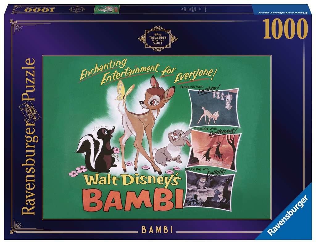 Ravensburger Ravensburger 1000 - Disney "Treasures from the Vault" : Bambi