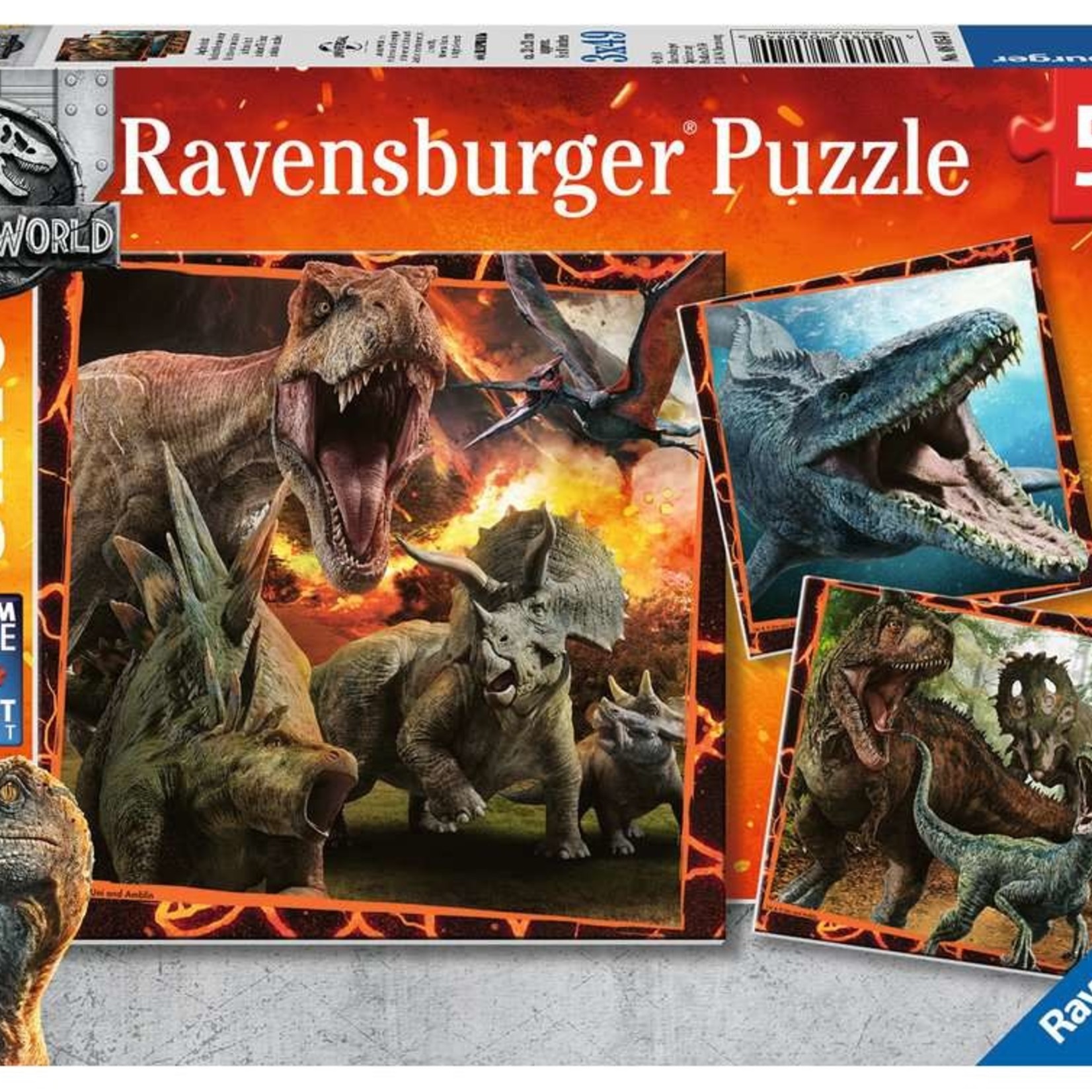 Ravensburger Ravensburger 3x49 - Jurassic World : Instinct de chasseur