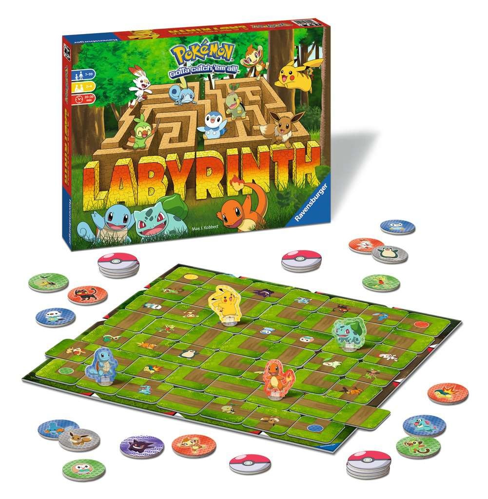 Ravensburger - Labyrinthe : Pokémon - Maitre des Jeux