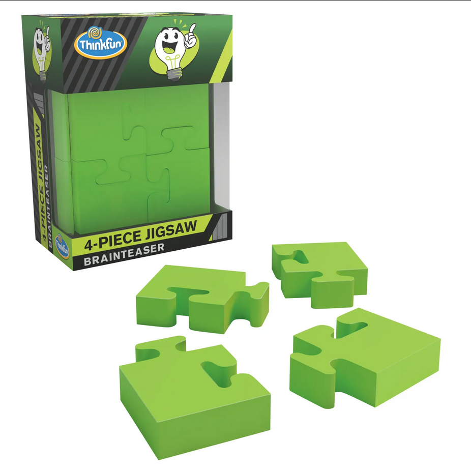 ThinkFun Brainteaser : 4-pieces jigsaw