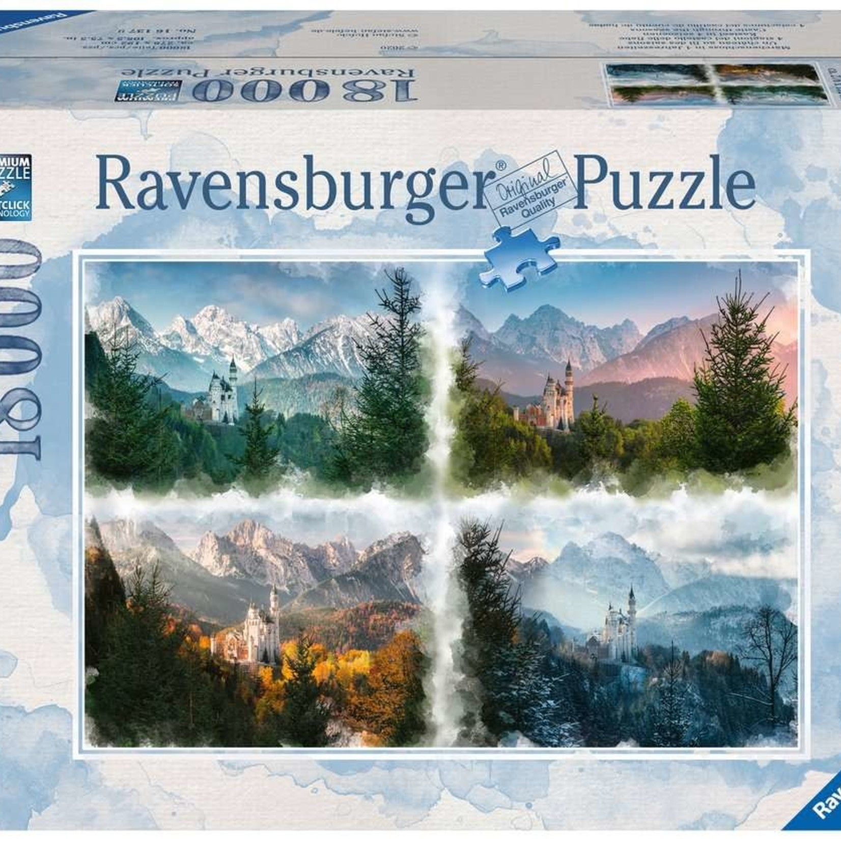 Ravensburger Ravensburger 18000 - Un château au fil des saisons