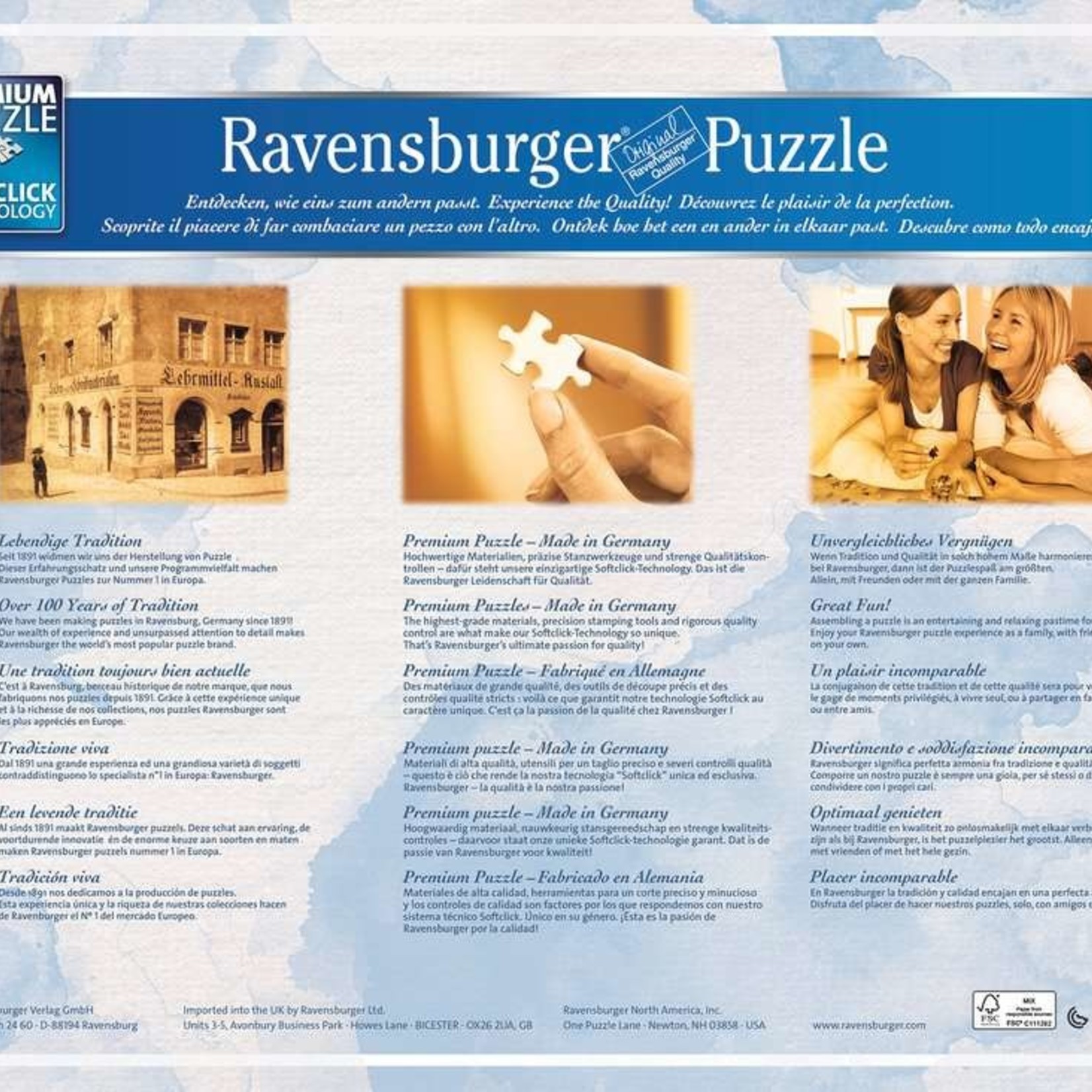 Ravensburger Ravensburger 18000 - Un château au fil des saisons