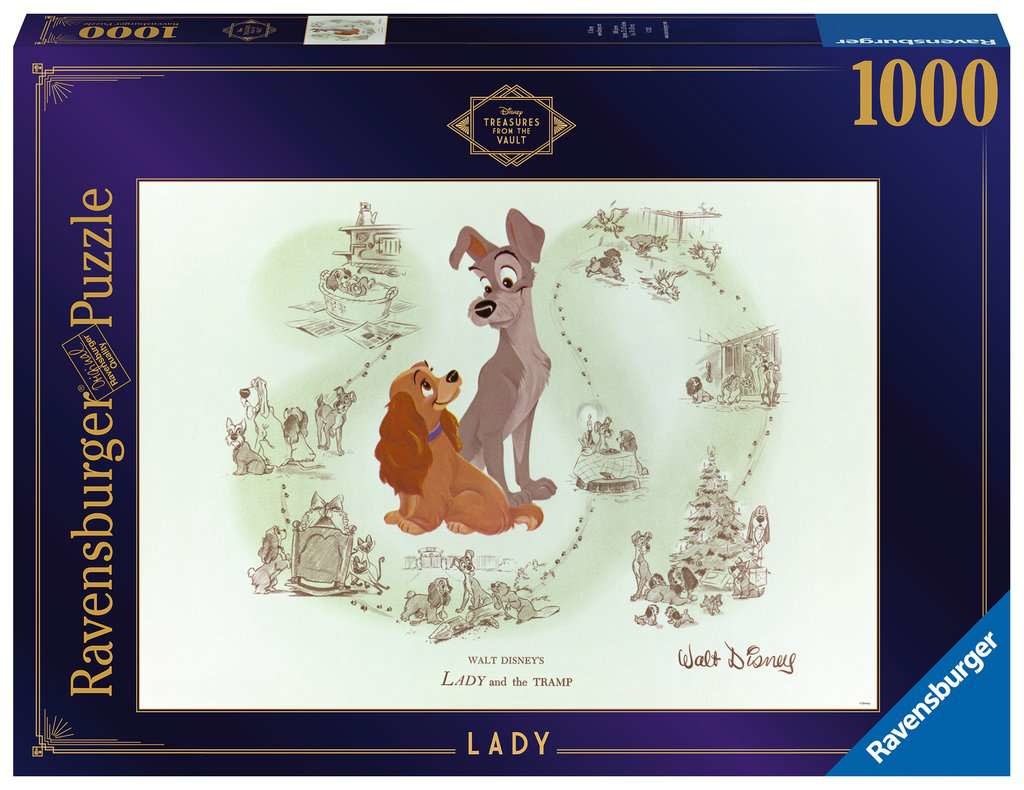 Ravensburger 1000 - Disney Treasures from the Vault : Lady