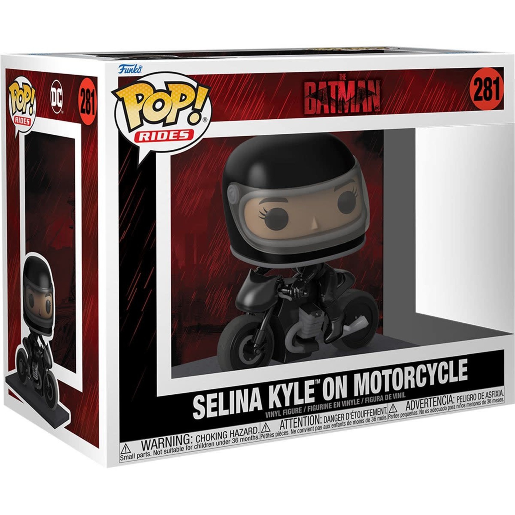 Funko Funko Pop! The Batman 281 - Selina Kyle on Motorcycle