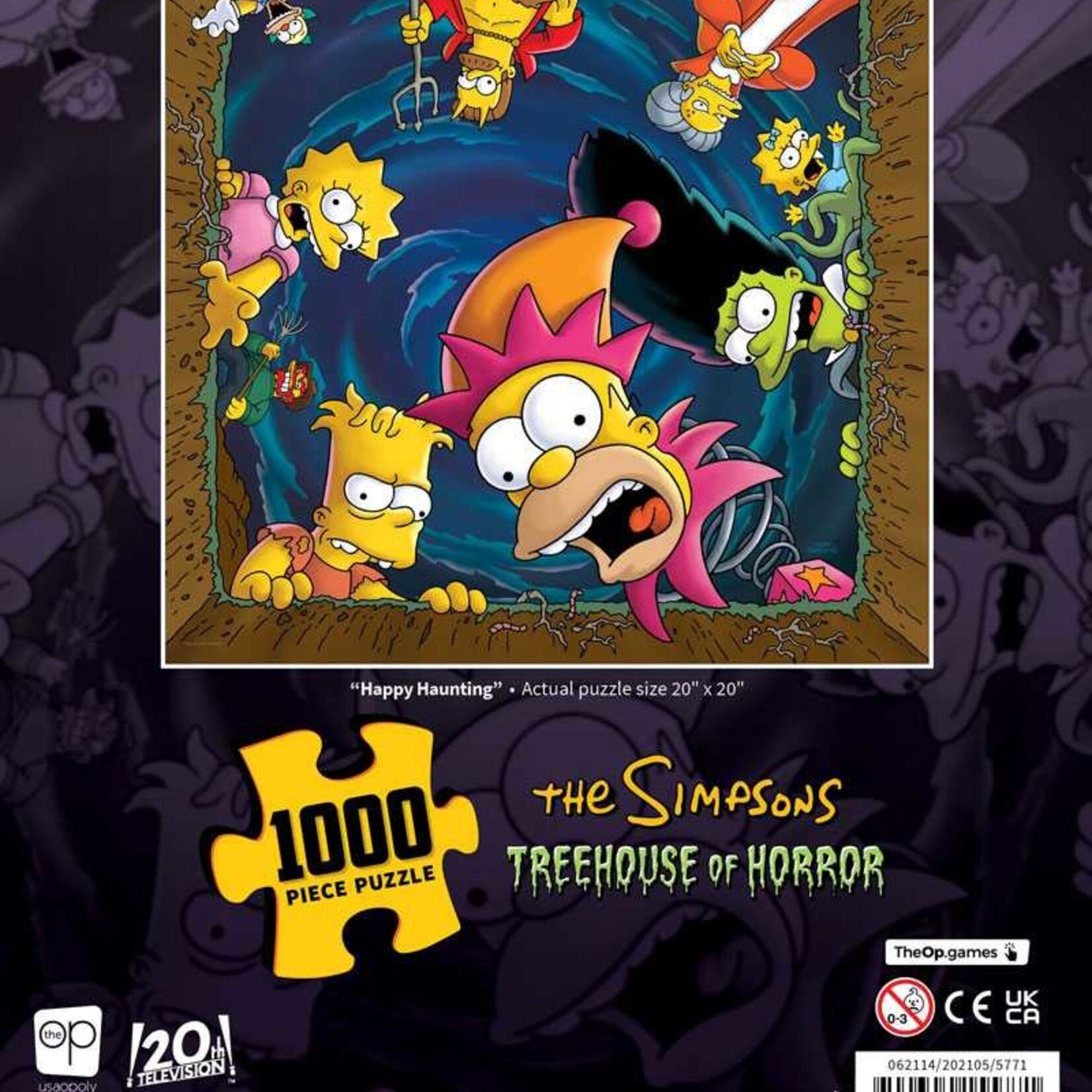 USAopoly USAopoly 1000 - The Simpsons : Treehouse of Horror "Happy Haunting"