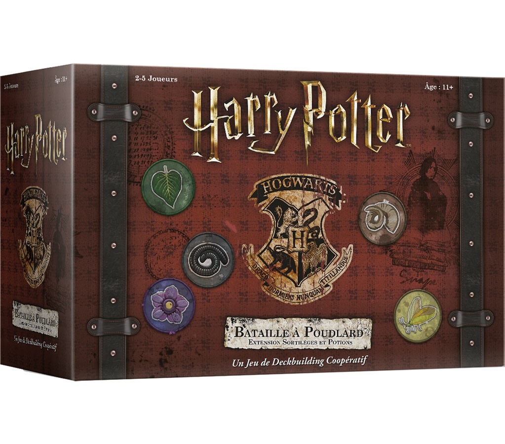 USAopoly Bataille à Poudlard - Extension Sortilèges et Potions