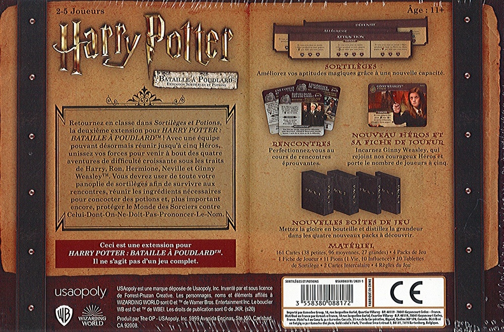 Ludivers - Harry Potter : Bataille à Poudlard - Sortilèges et Potions