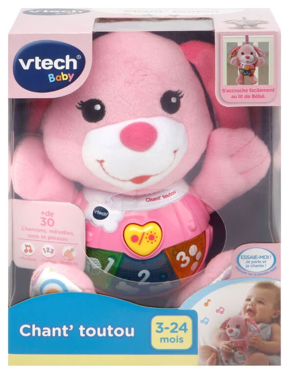 Vtech Super livre enchanté des Baby loulous rose -FR