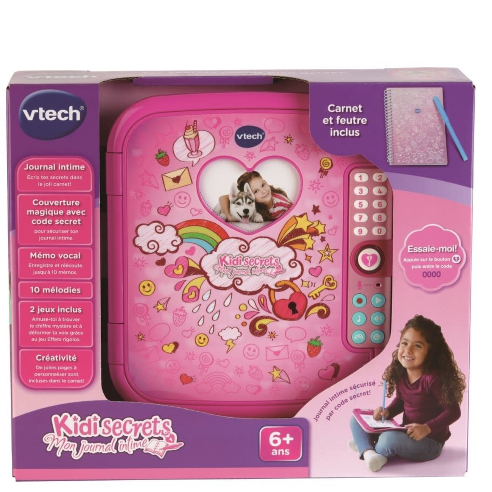 VTech Kidi secrets - Mon journal intime