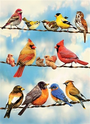 Cobble Hill Cobble Hill 35 - Blue Sky Birds (Tray)