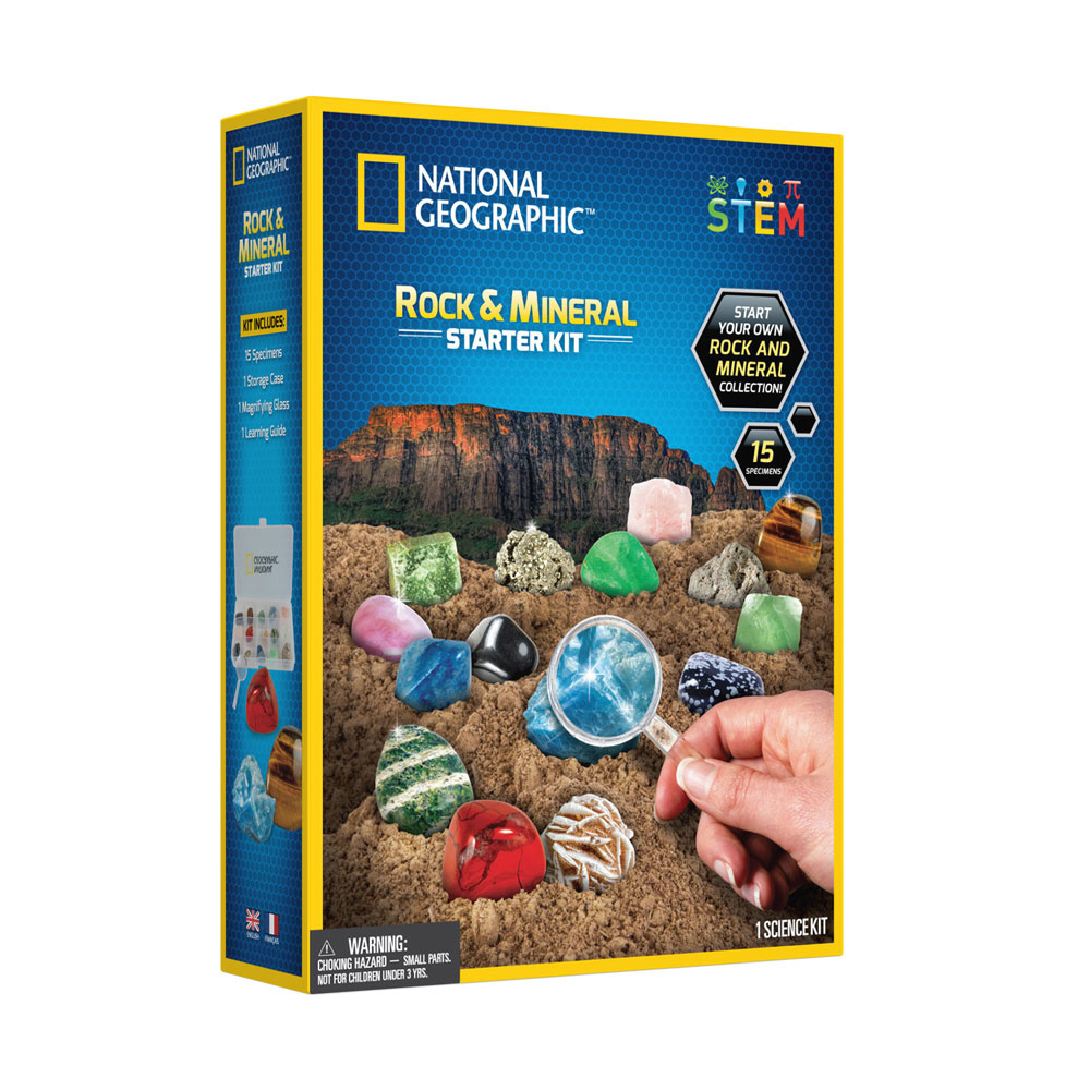 National Geographic National Geographic - Roches et Minéraux - Kit de Démarrage