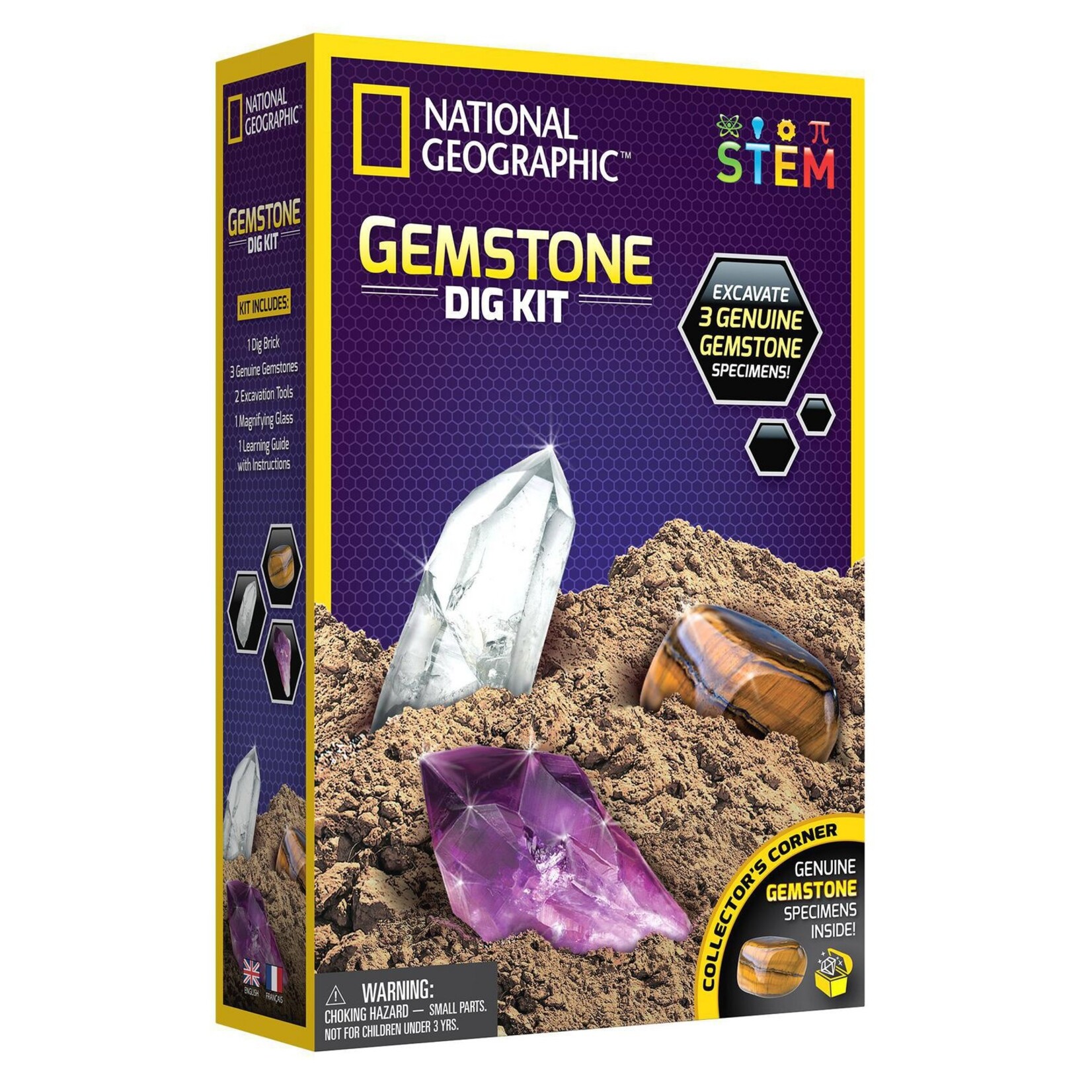 National Geographic National Geographic - Kit de fouille pierres précieuses