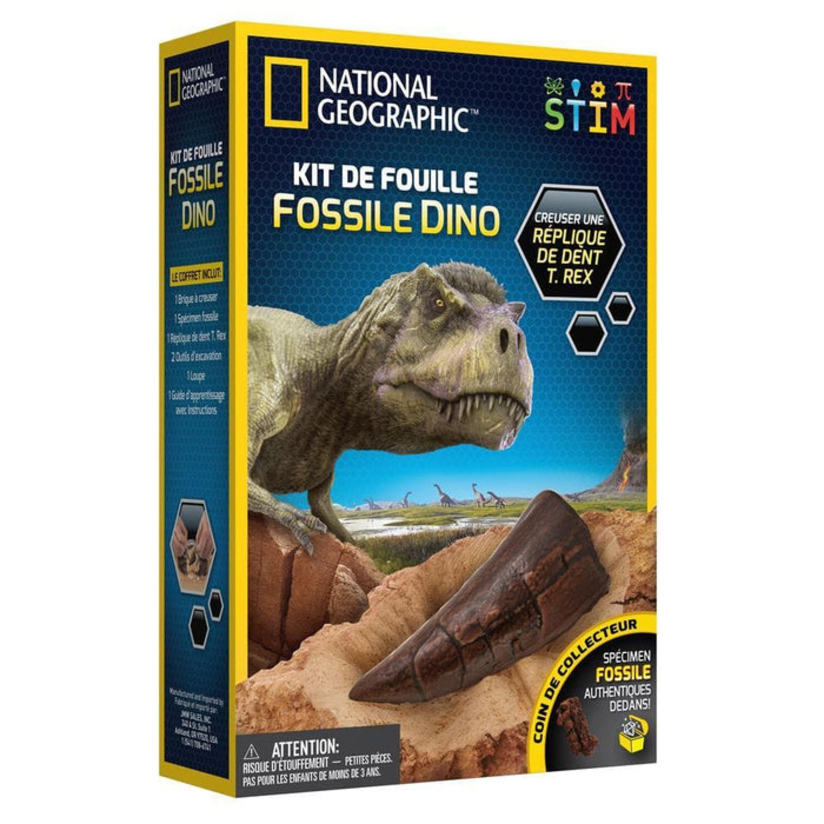 National Geographic National Geographic - Kit de fouille Fossile Dino
