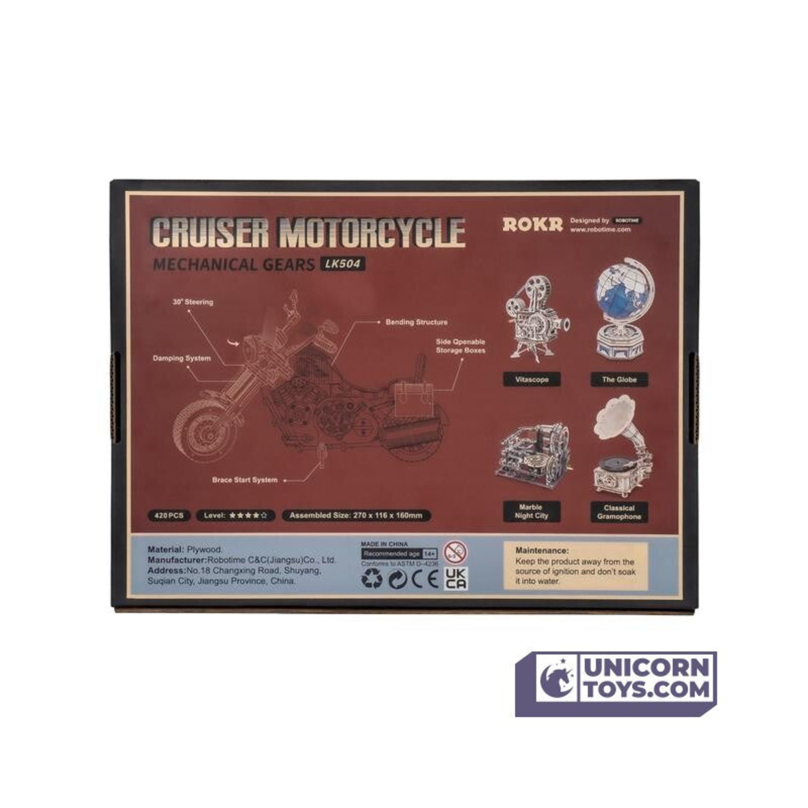 Robotime ROKR LK504 - Moto Cruiser