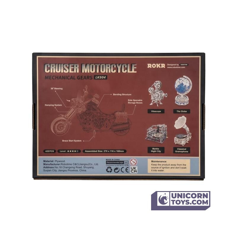Robotime ROKR LK504 - Moto Cruiser
