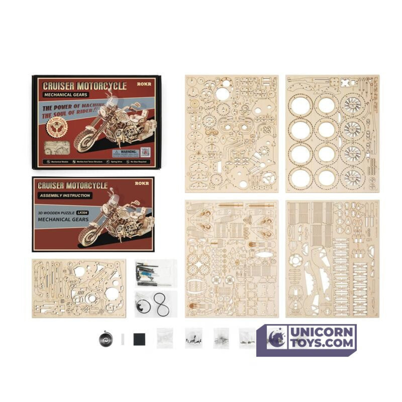 Robotime ROKR LK504 - Moto Cruiser