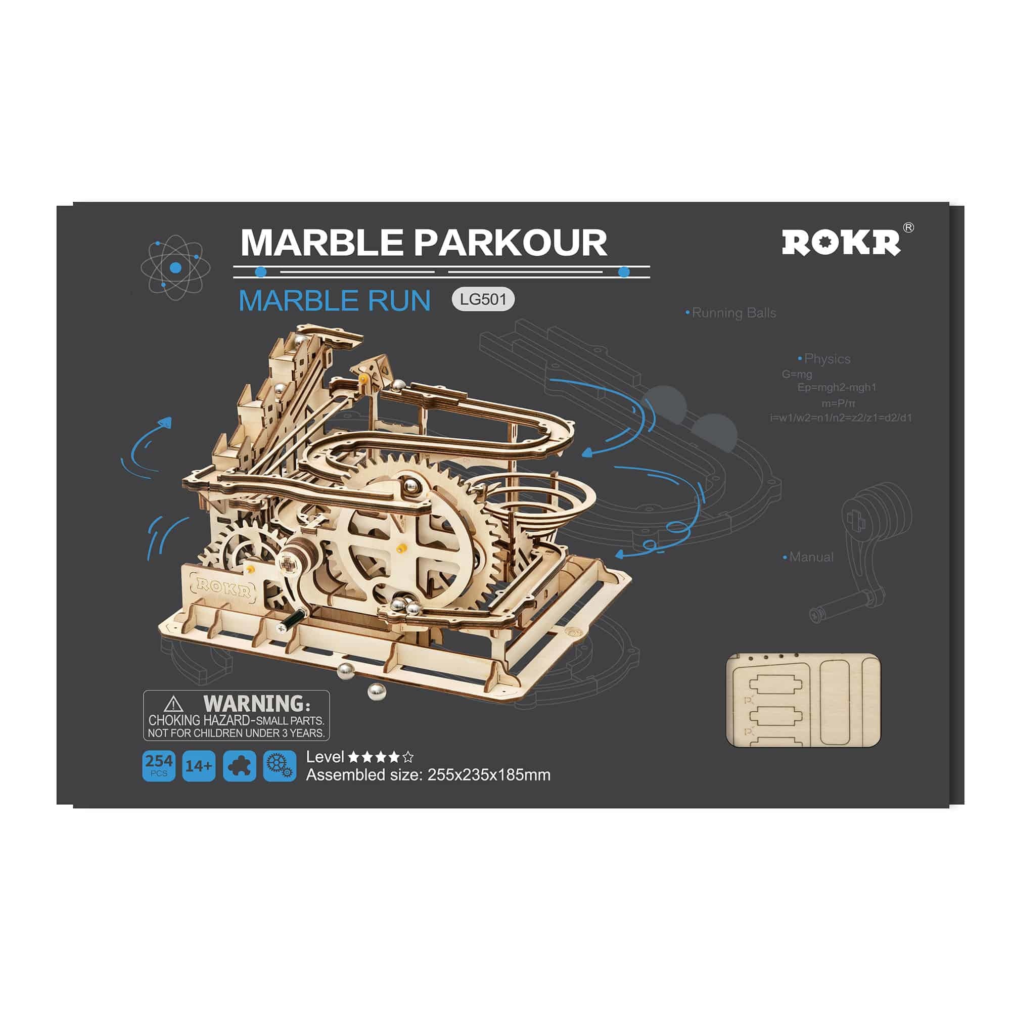 Robotime ROKR LG501 - Marble Run - Parkour de billes