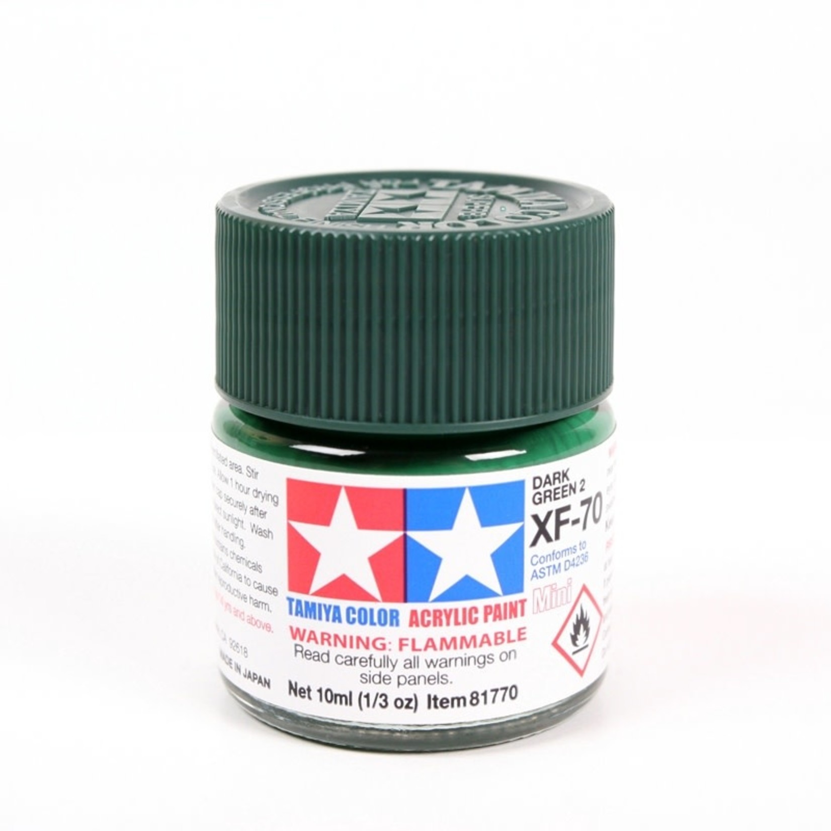 Tamiya Tamiya- XF-70 Flat Dark Green 2