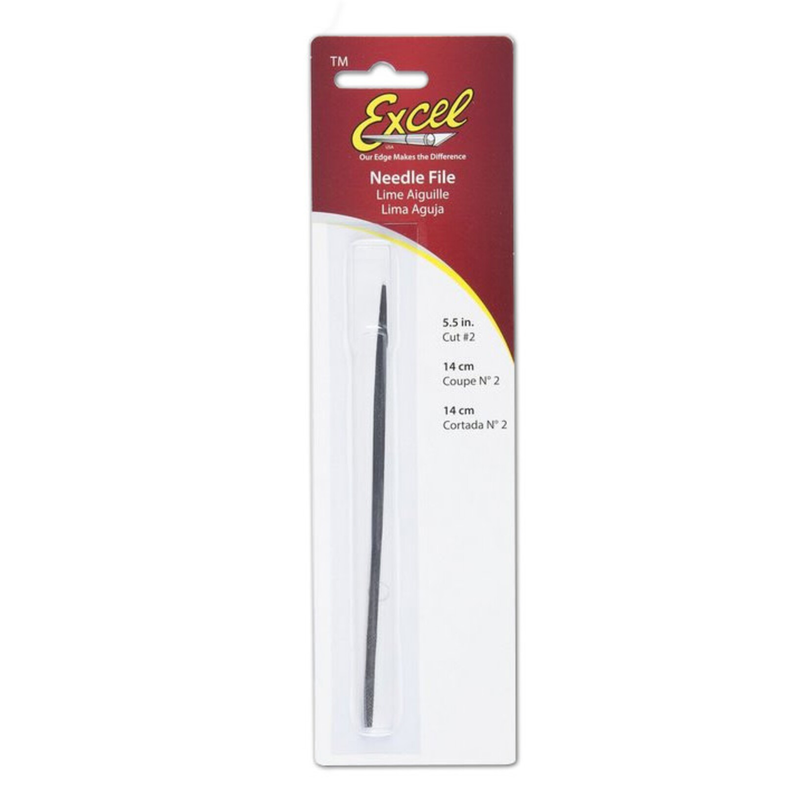 Excel Excel - Lime Aiguille 14cm (Triangulaire)