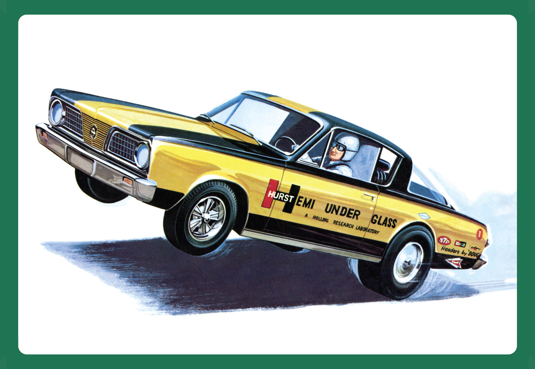 AMT AMT- 1966 Plymouth Barracuda "Hemi Under Glass"