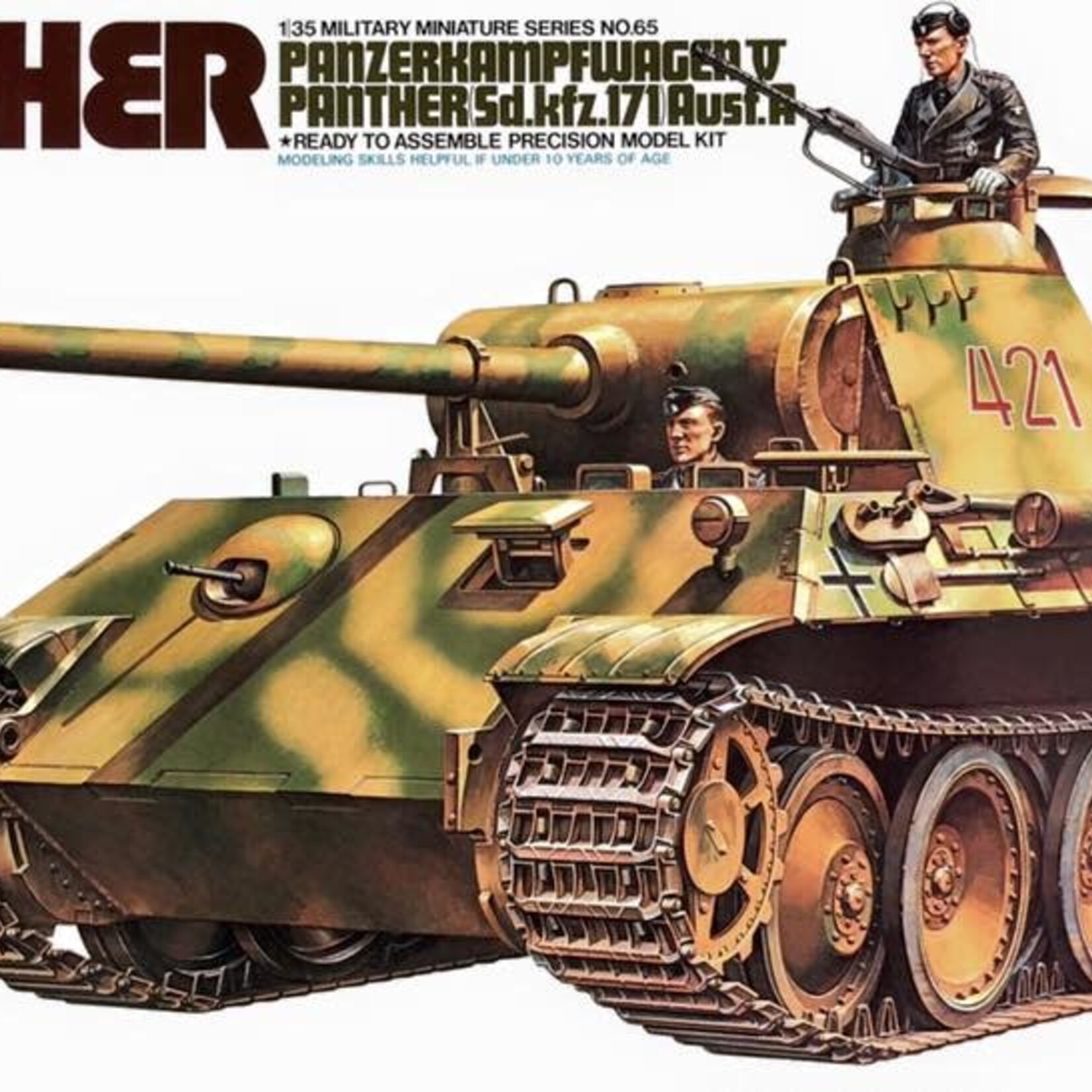 Tamiya Tamiya - German Panther Med Tank