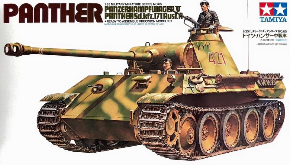 Tamiya Tamiya - German Panther Med Tank