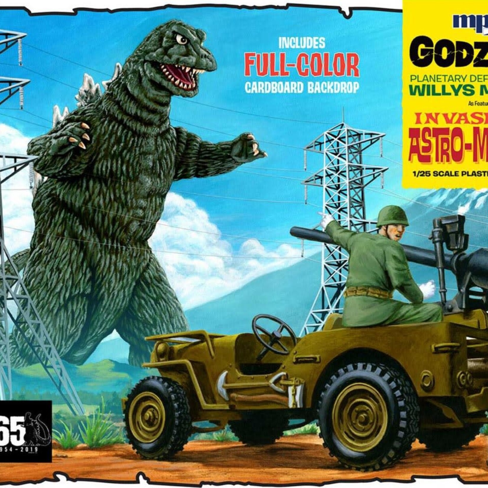 MPC Models MPC - Godzilla Army Jeep