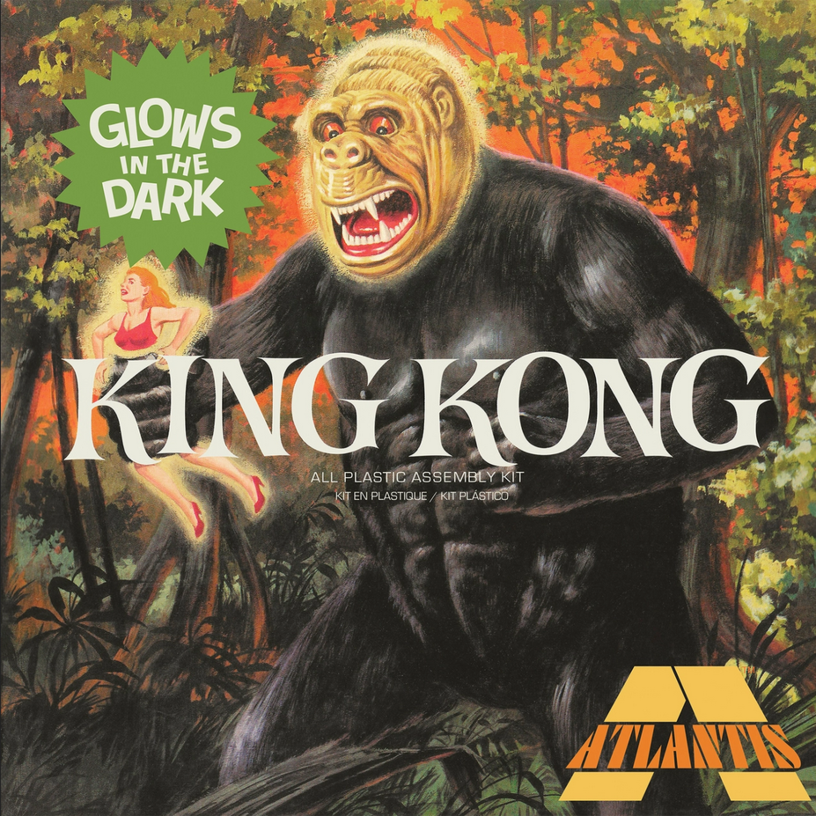 Atlantis Atlantis- King Kong (Glow in the dark)