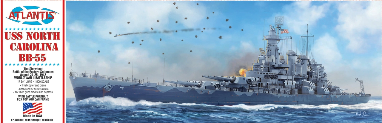Atlantis Atlantis - USS North Carolina BB-55