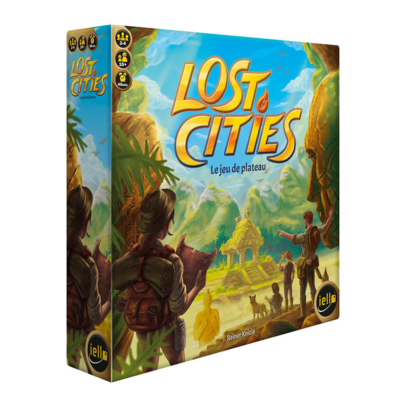 IELLO Lost Cities - Le Jeu de Plateau