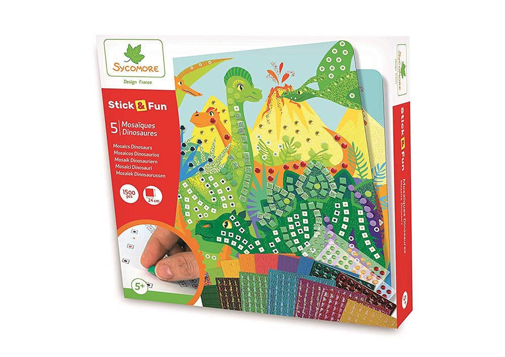 D'Arpèje Sycomore - Mosaïques Dinosaures - Stick'N Fun Mini