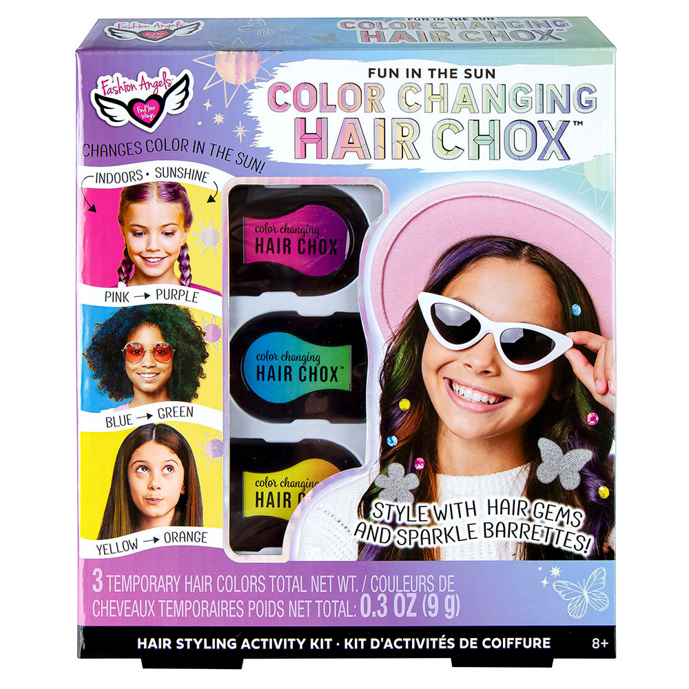 Fashion Angels ***Fashion Angels - Hair Chox - Activités de coiffure Color changing