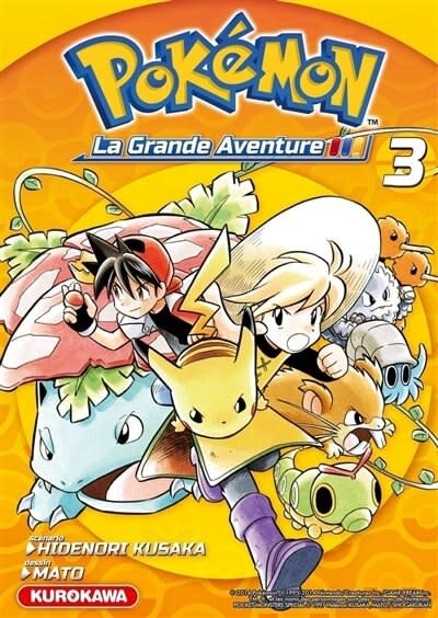 Kurokawa Manga - Pokemon la Grande Aventure Tome 03