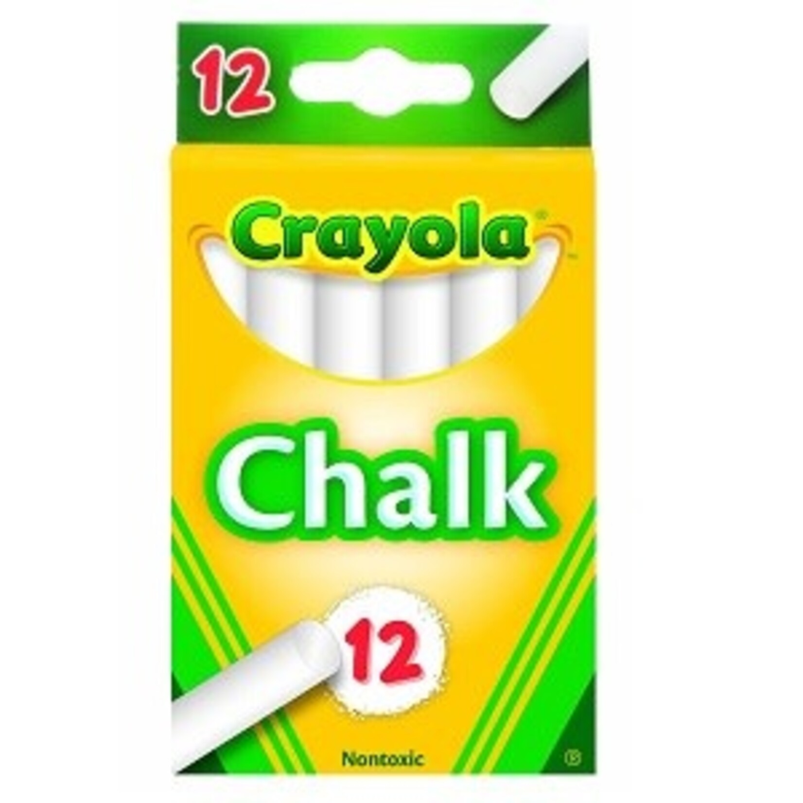 Crayola Crayola- 12 craie blanche